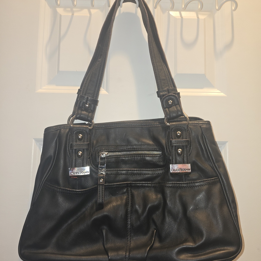 Tyler Rodan Black Leather Women's Bag